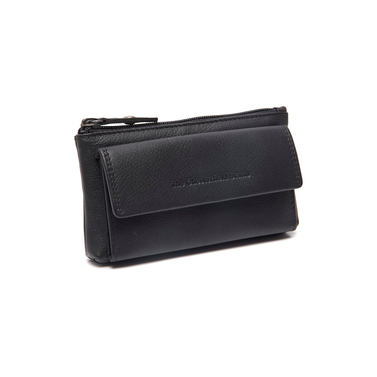 Porte-Clés en Cuir Noir Torano