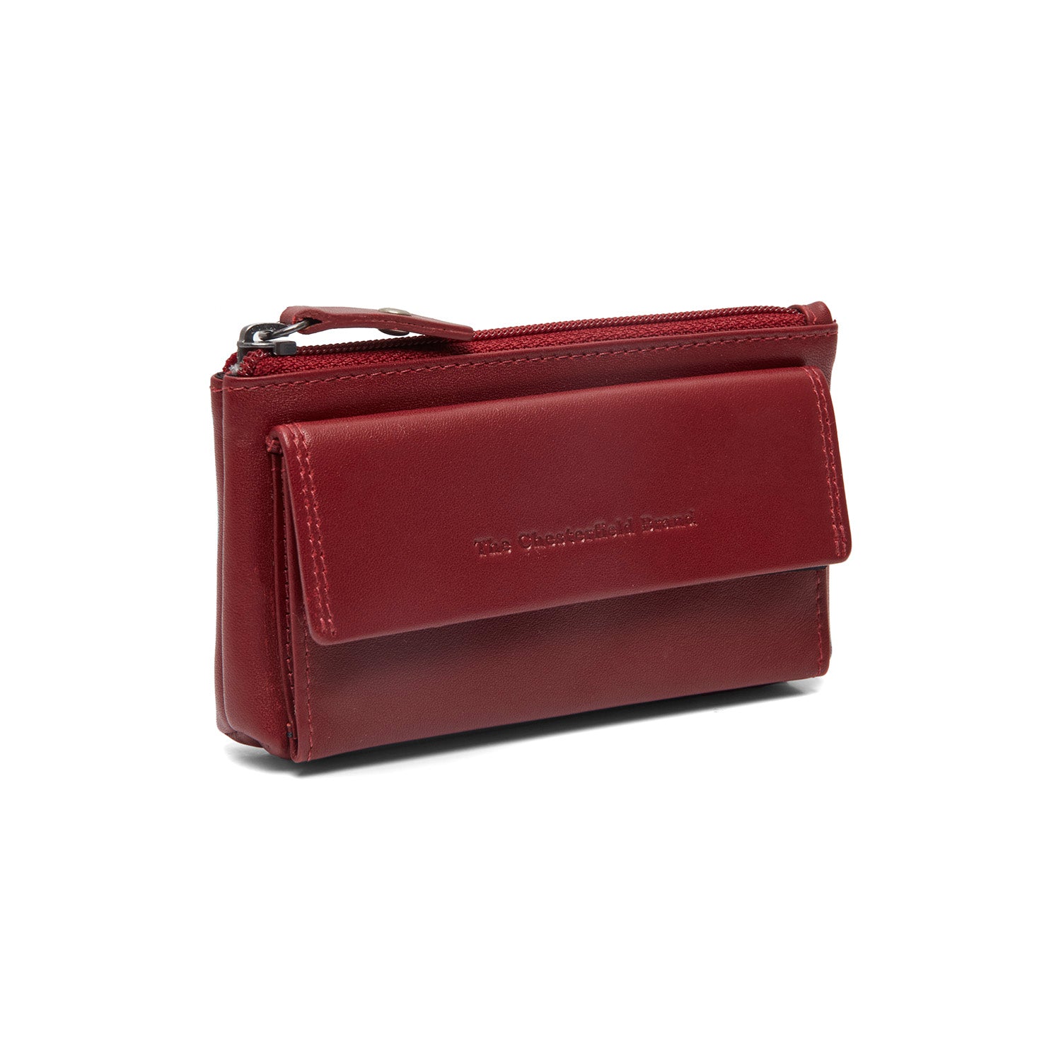 Porte-Clés en Cuir Rouge Torano