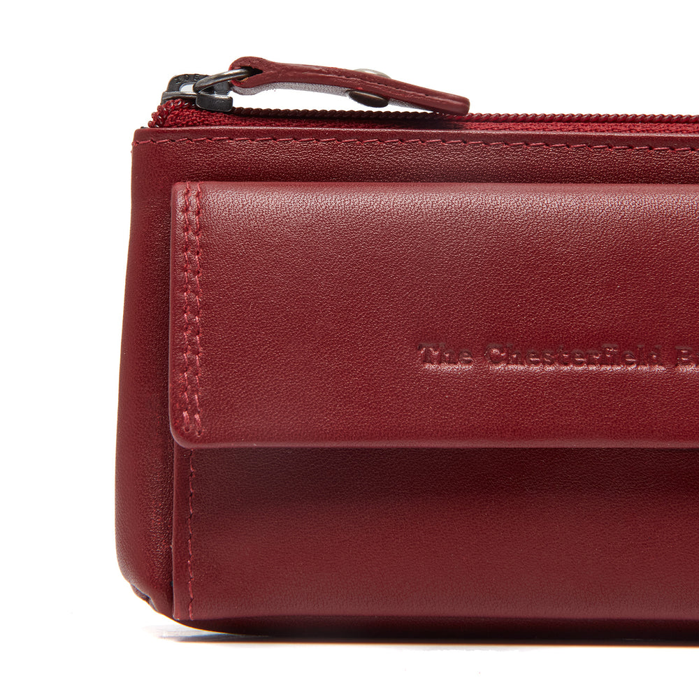 Leather Key Case Red Torano