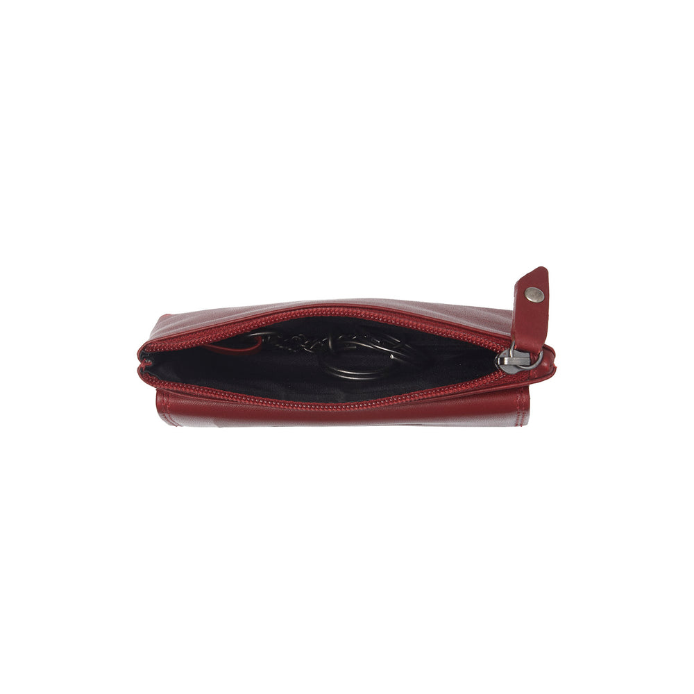 Leather Key Case Red Torano