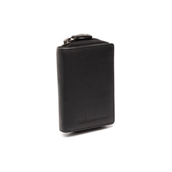 Portefeuille en Cuir Noir Floren