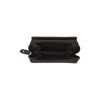 Portefeuille en Cuir Noir Floren