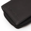 Portefeuille en Cuir Noir Floren