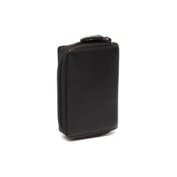 Portefeuille en Cuir Noir Floren