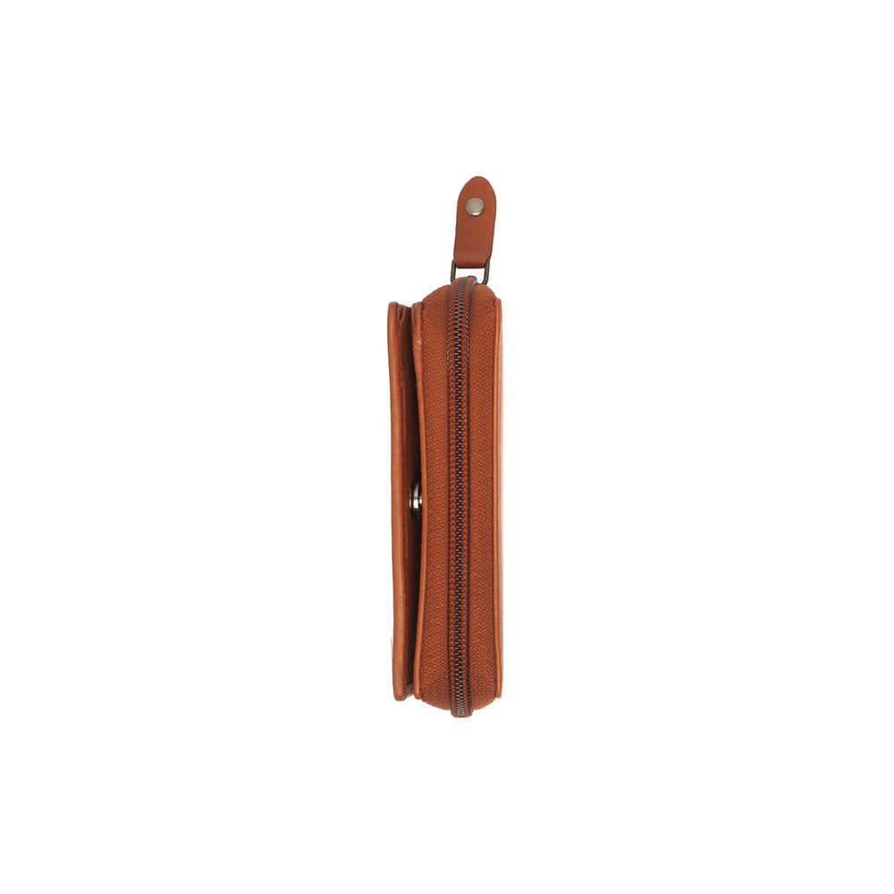 Leather Wallet Cognac Floren
