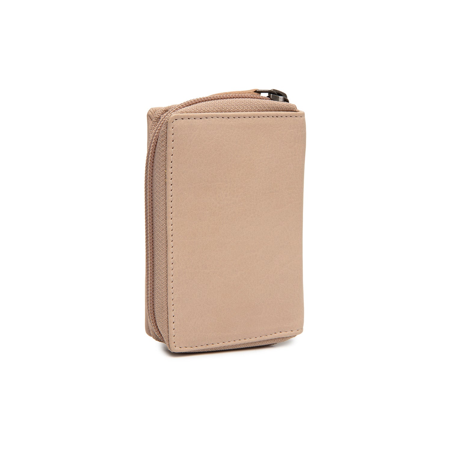 Portefeuille en Cuir Beige Floren