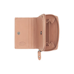 Leder Geldbörse Vintage Rose Floren