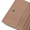 Leder Geldbörse Taupe Floren