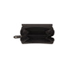 Portefeuille en Cuir Noir Zelan