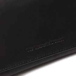 Portefeuille en Cuir Noir Zelan