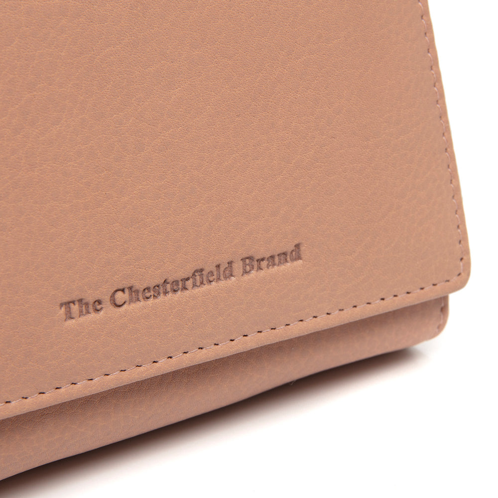 Leather Wallet Vintage Rose Zelan
