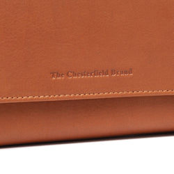Portefeuille en Cuir Cognac Orveta