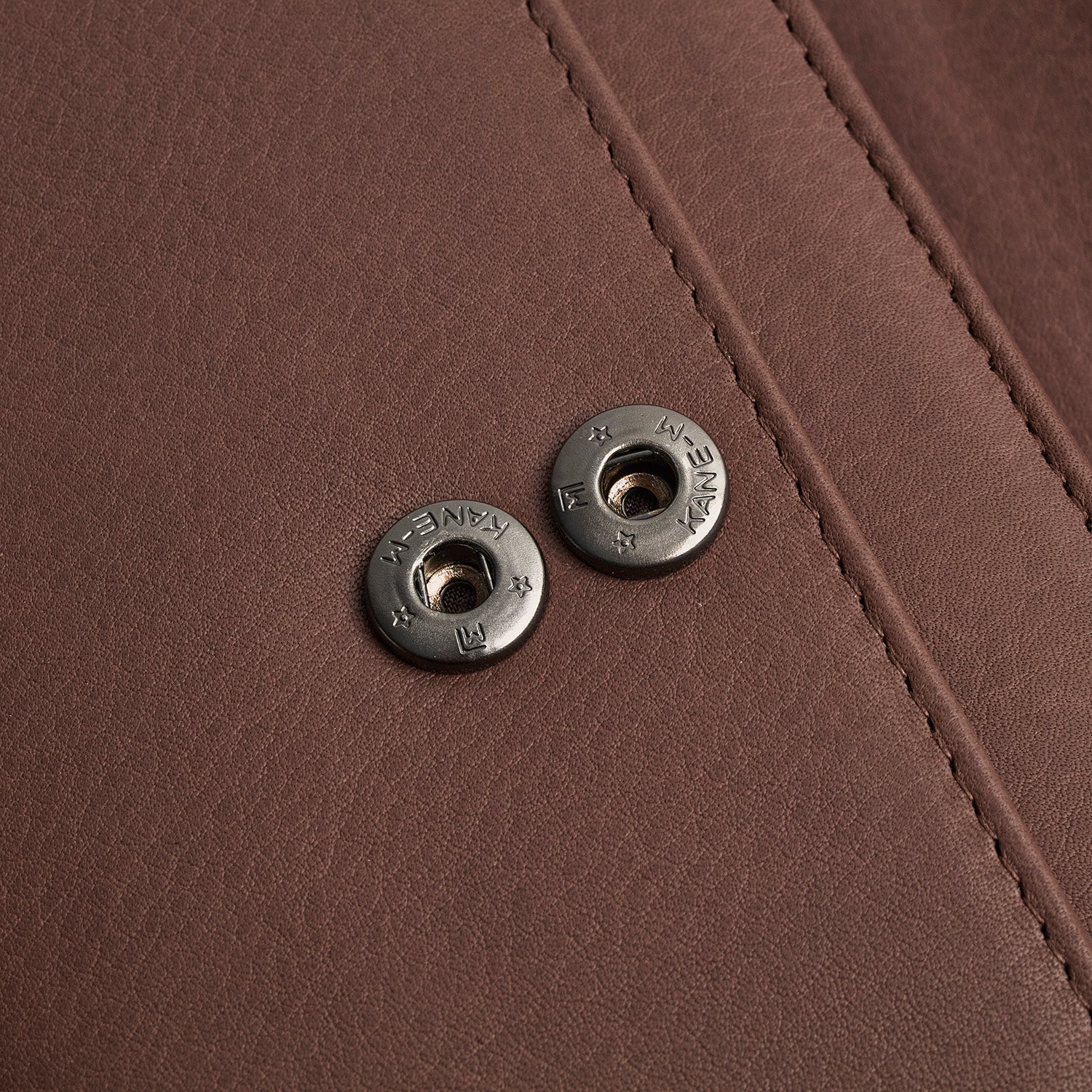 Leder Geldbörse Dunkles Taupe Orveta