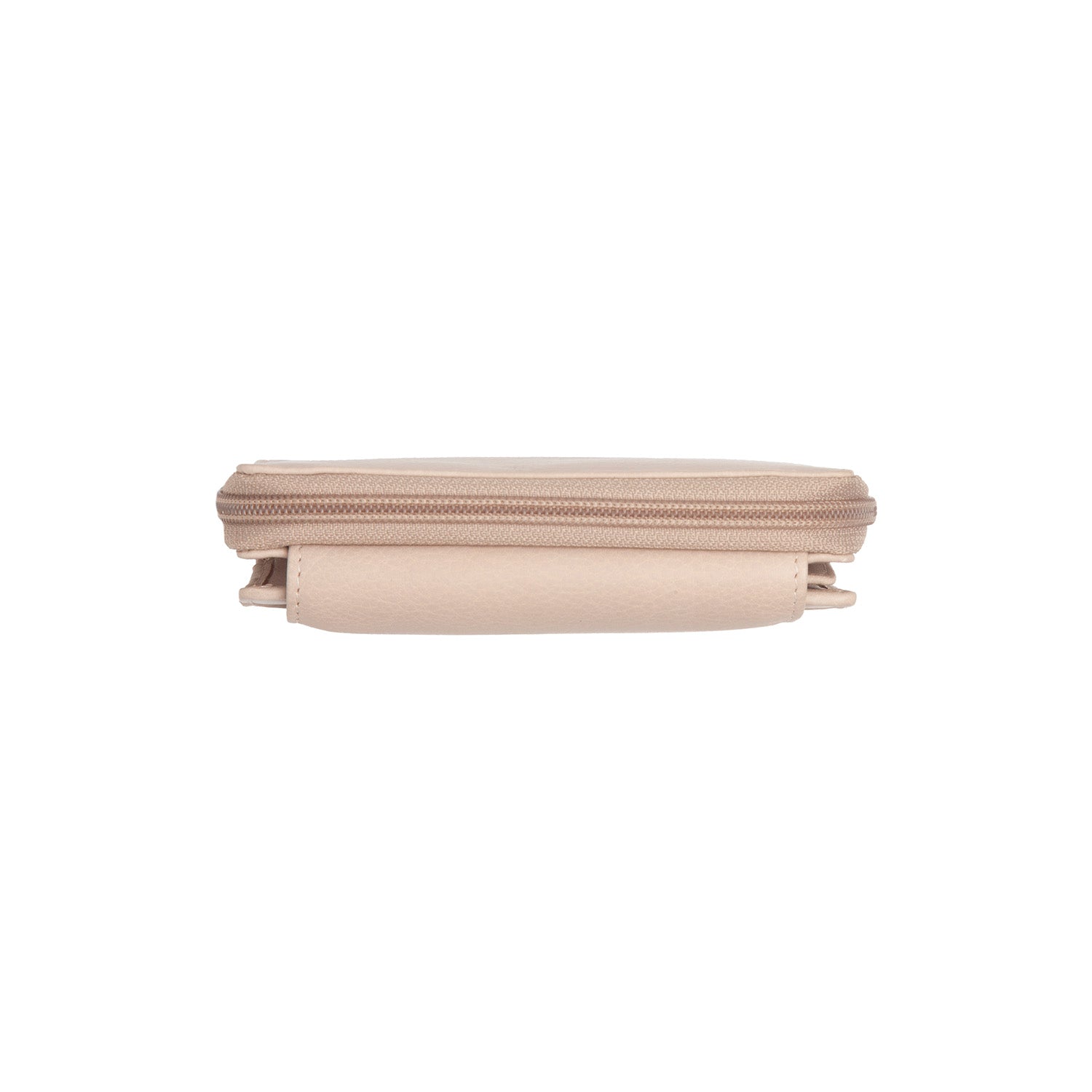 Portefeuille en Cuir Beige Orveta