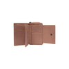 Leather Wallet Vintage Rose Orveta