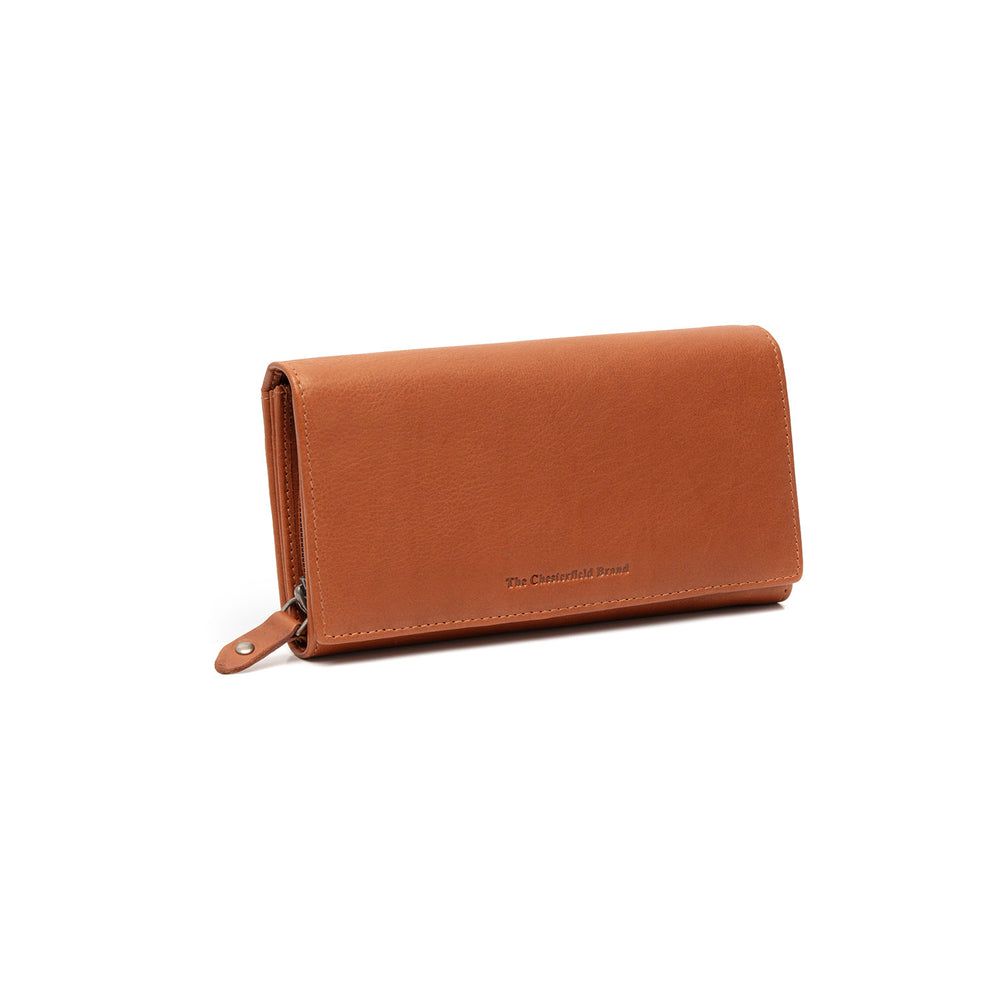 Leather Wallet Cognac Valetta