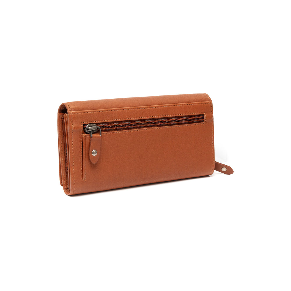 Leather Wallet Cognac Valetta