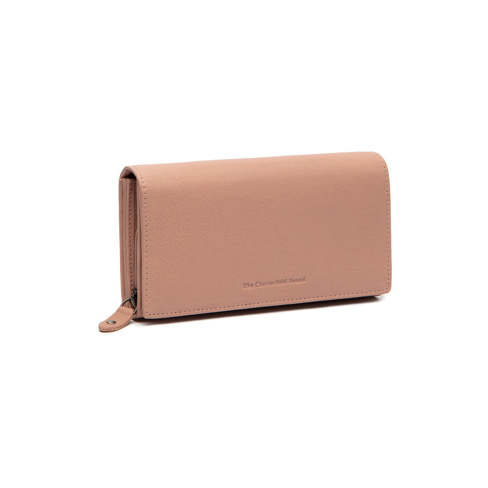 Leather Wallet Vintage Rose Valetta