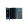 Portefeuille en Cuir Sky Blue Valetta