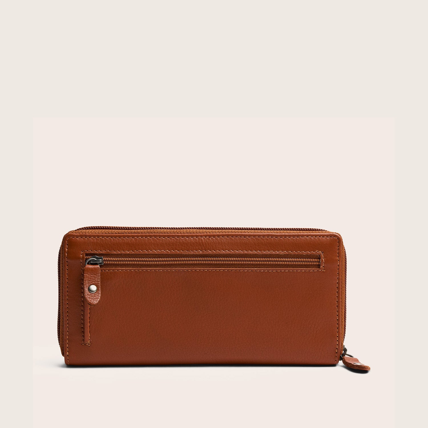 Leder Geldbörse Cognac Mirelle