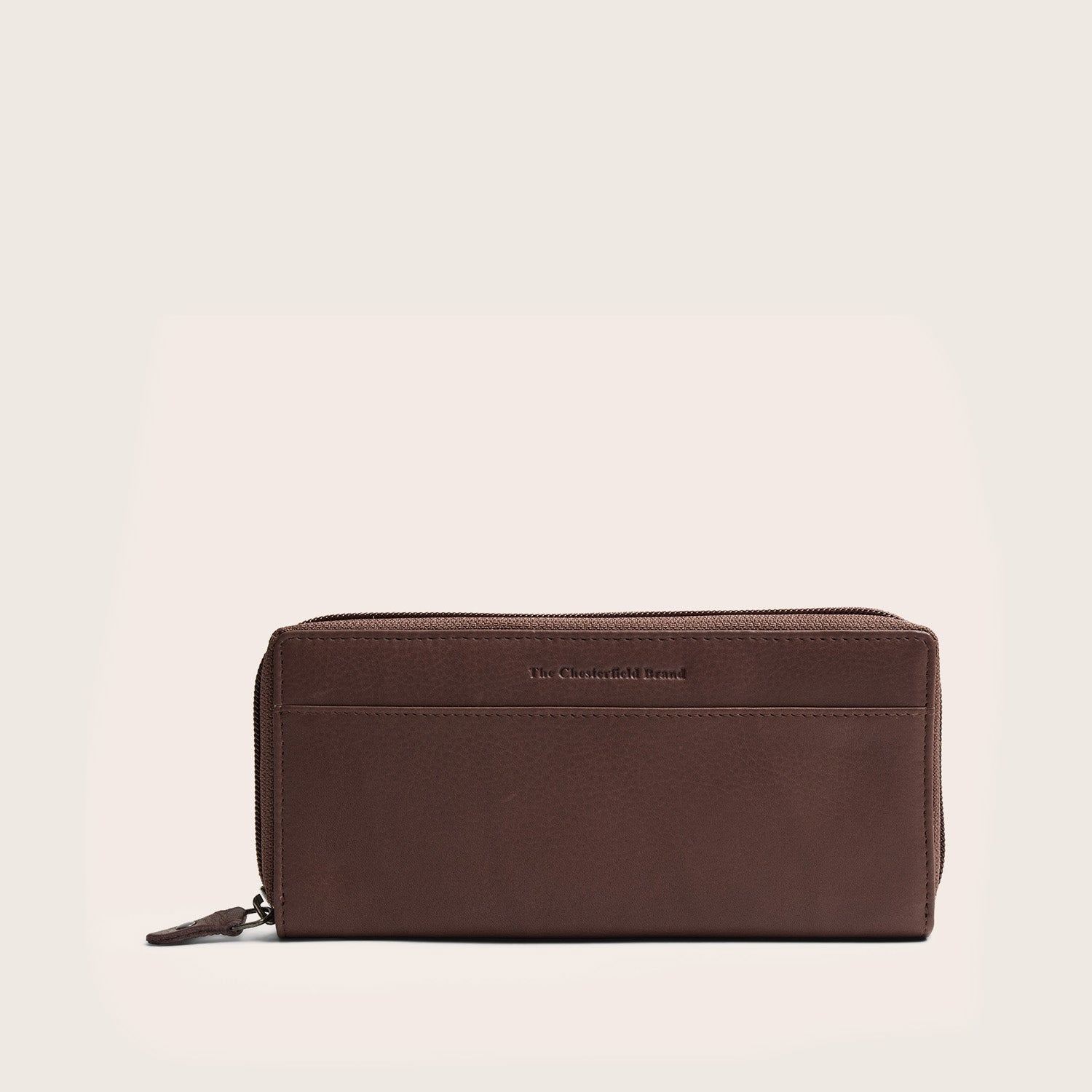 Leder Geldbörse Dunkles Taupe Mirelle