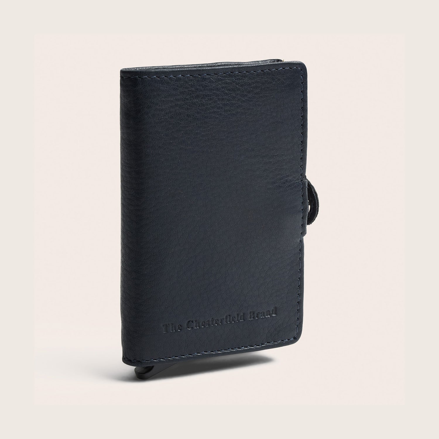 Leder Kartenetui Navy Taliah