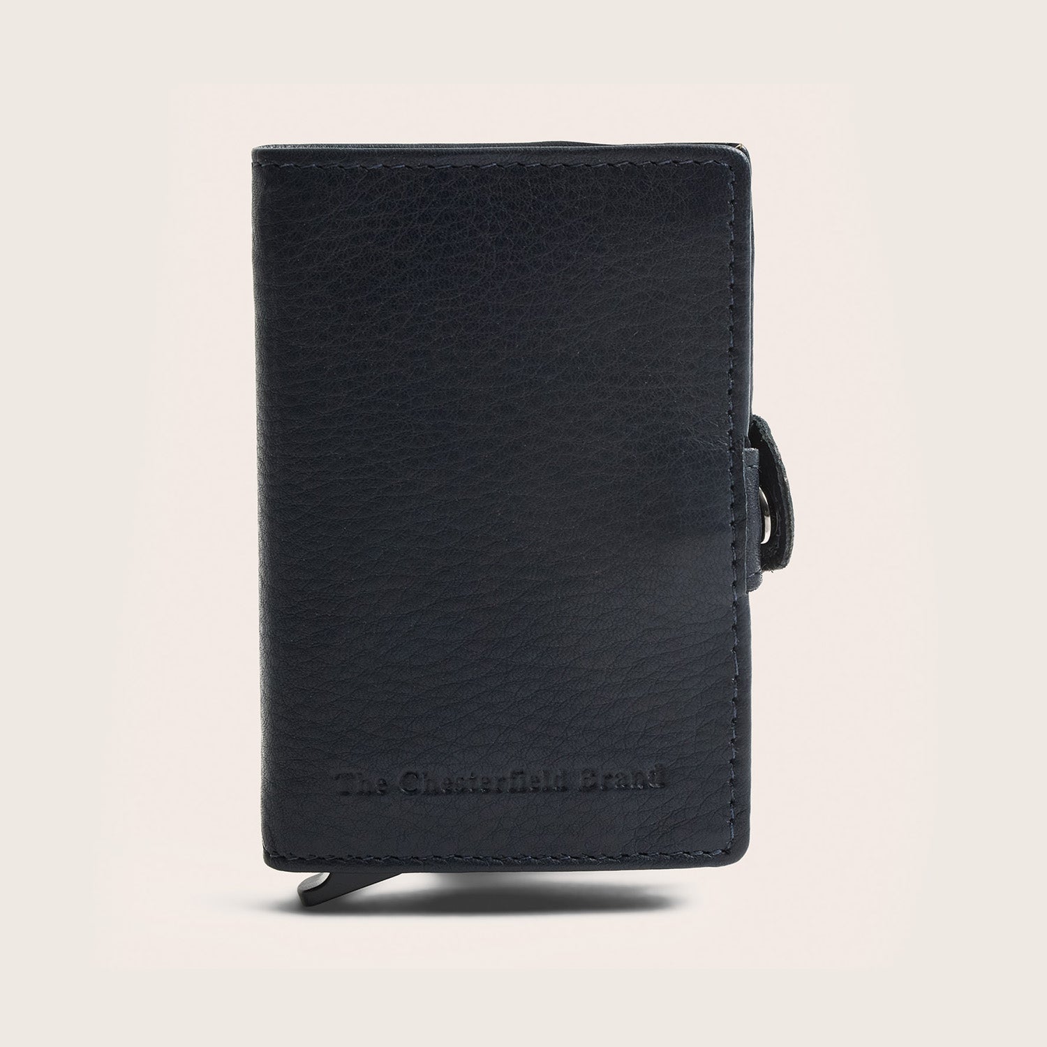 Leder Kartenetui Navy Taliah