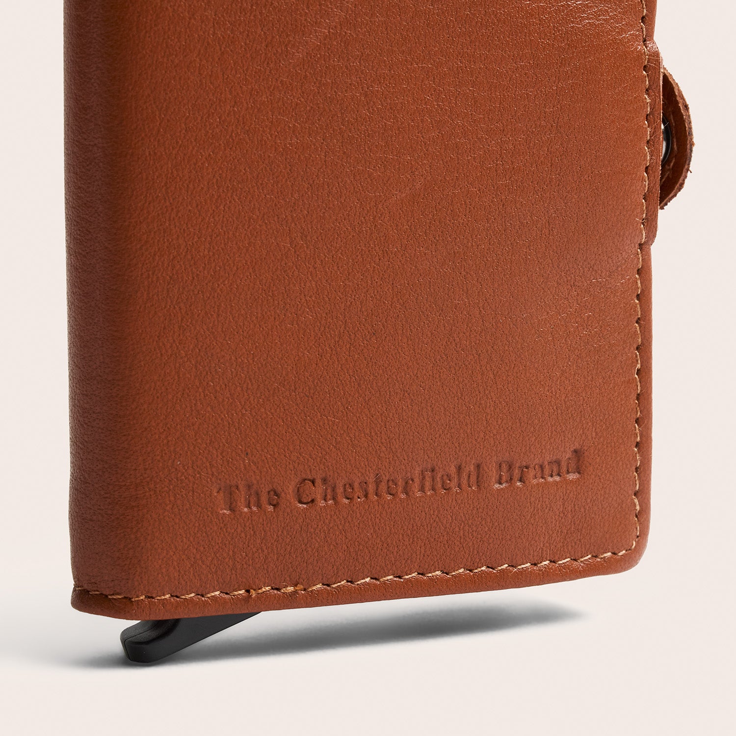 Leder Kartenetui Cognac Taliah