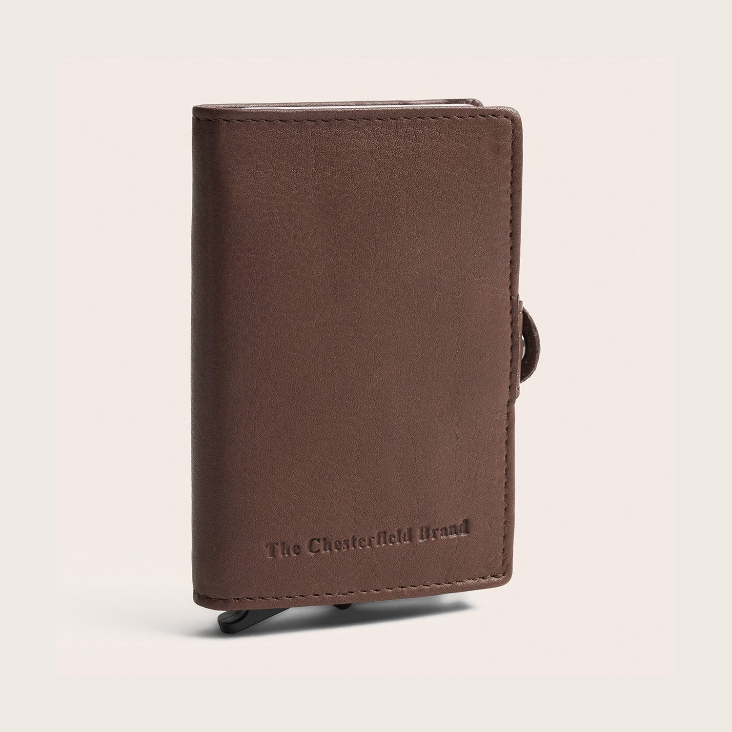 Leder Kartenetui Dunkles Taupe Taliah