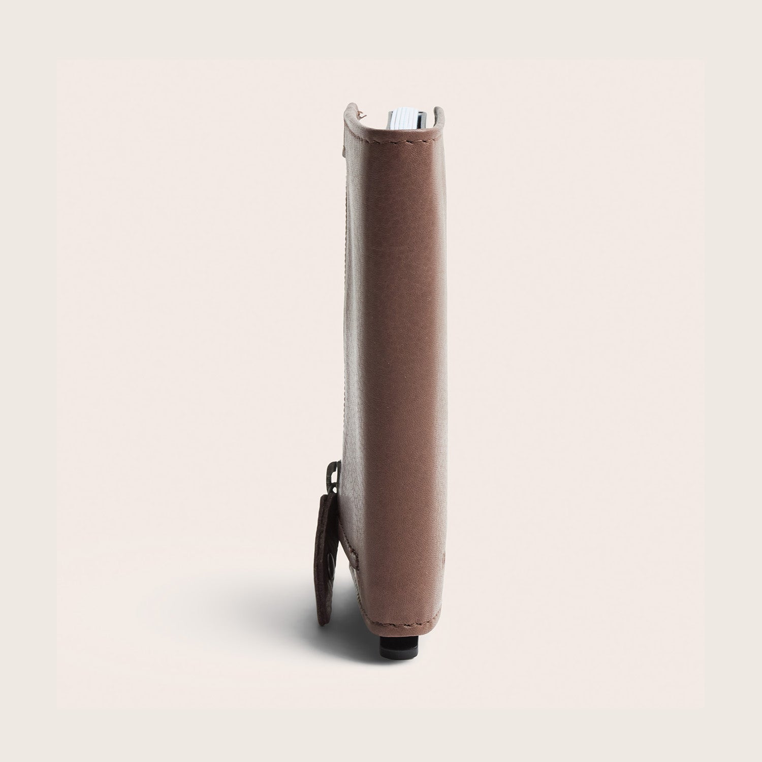 Leder Kartenetui Dunkles Taupe Taliah