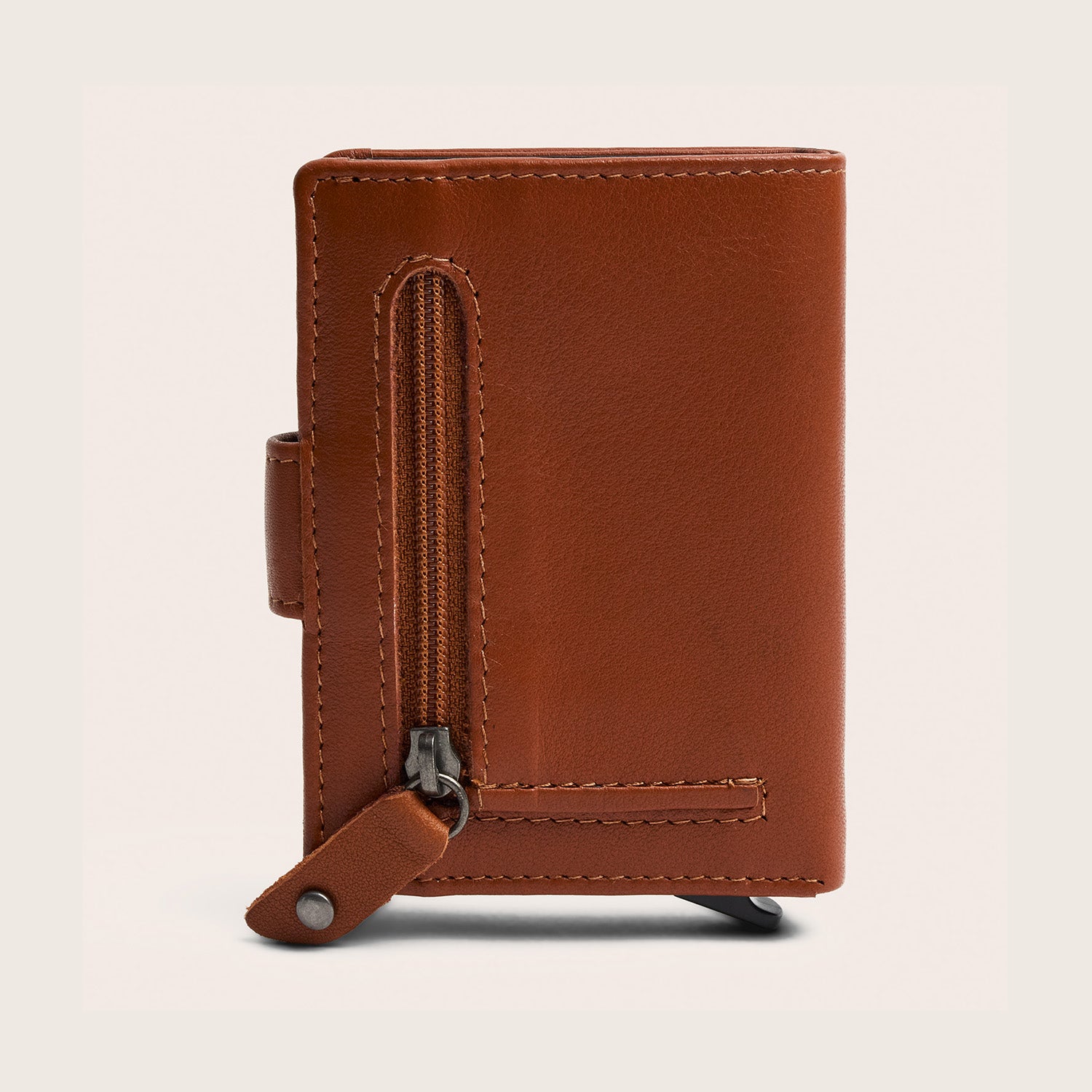 Leder Kartenetui Cognac Althea