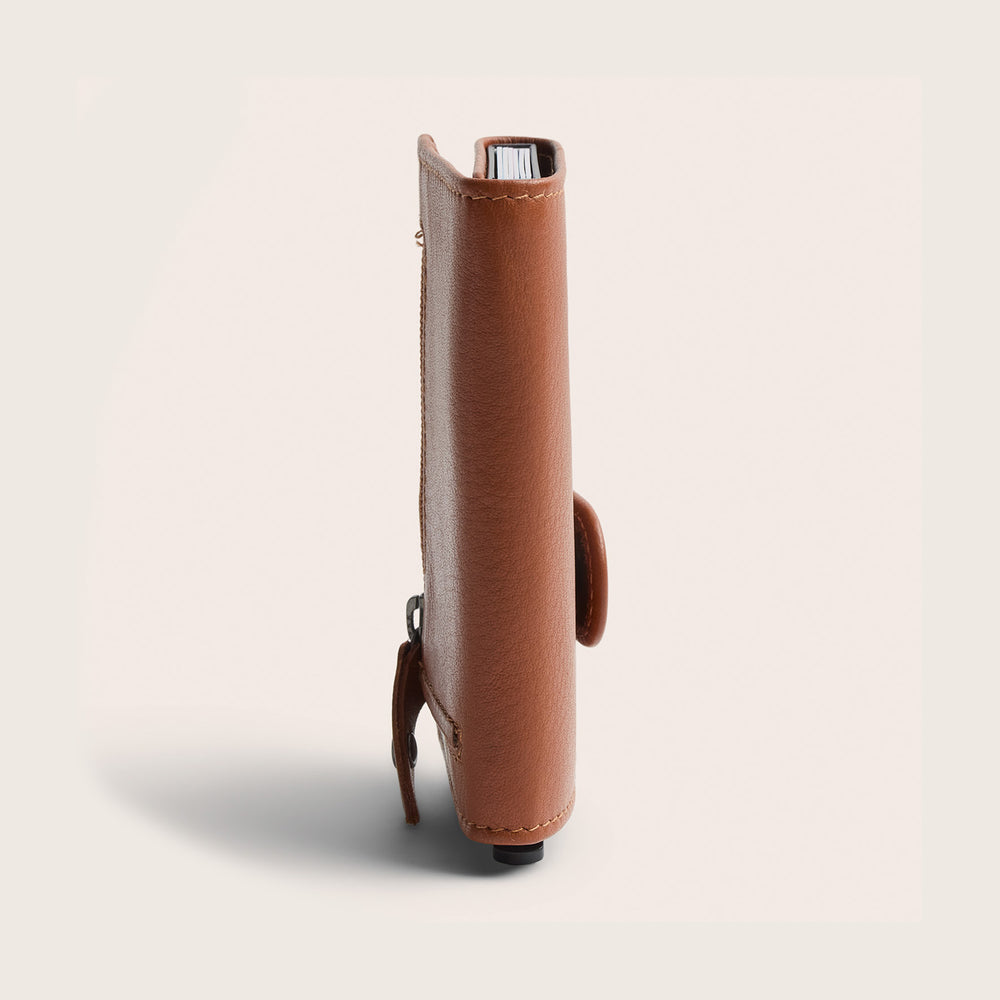 Leder Kartenetui Cognac Somers