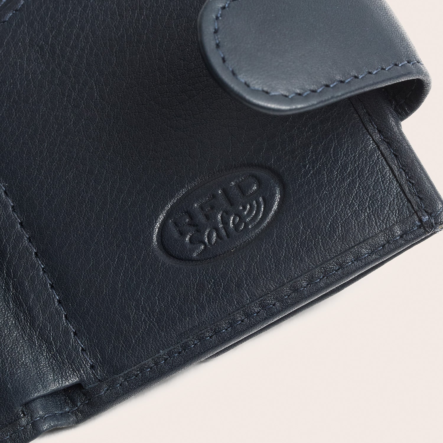 Leren Pasjeshouder Navy Bennett