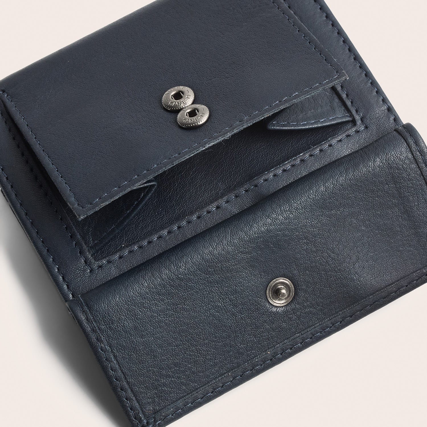 Leren Pasjeshouder Navy Bennett