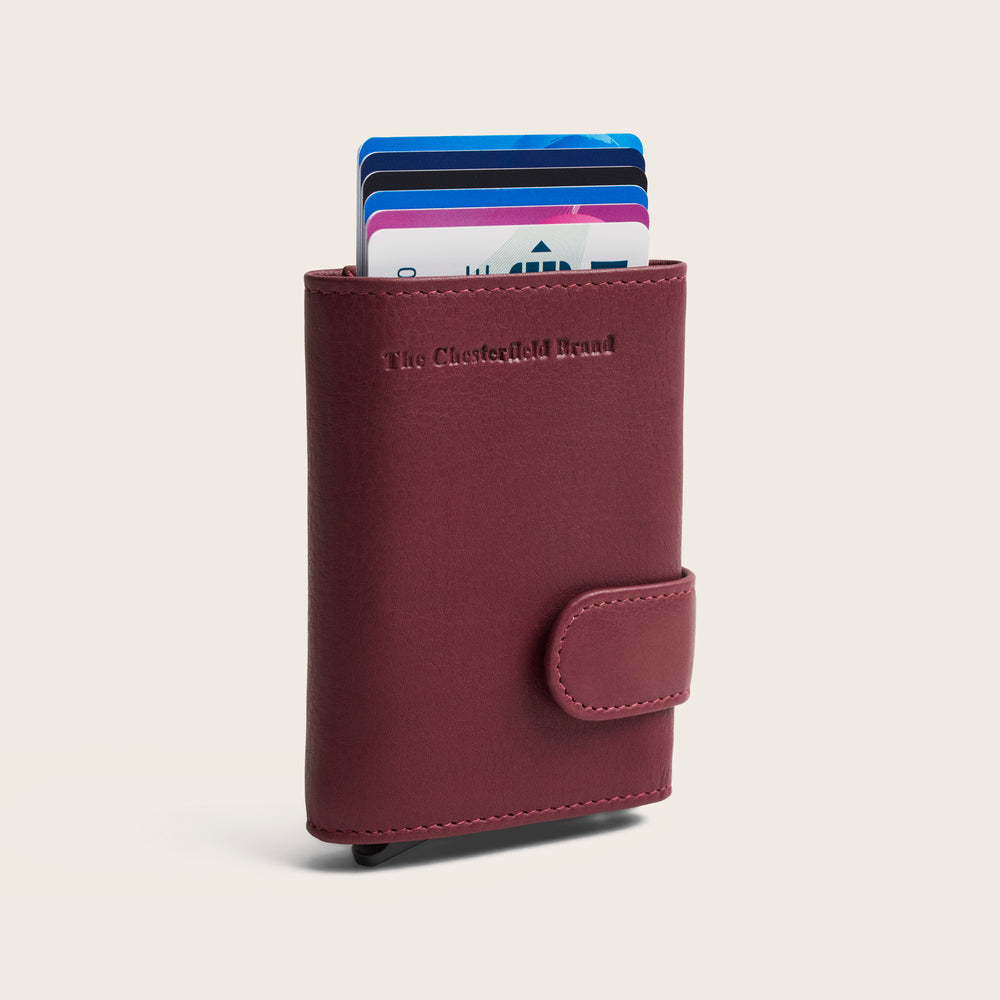 Leder Kartenetui Beere Bennett