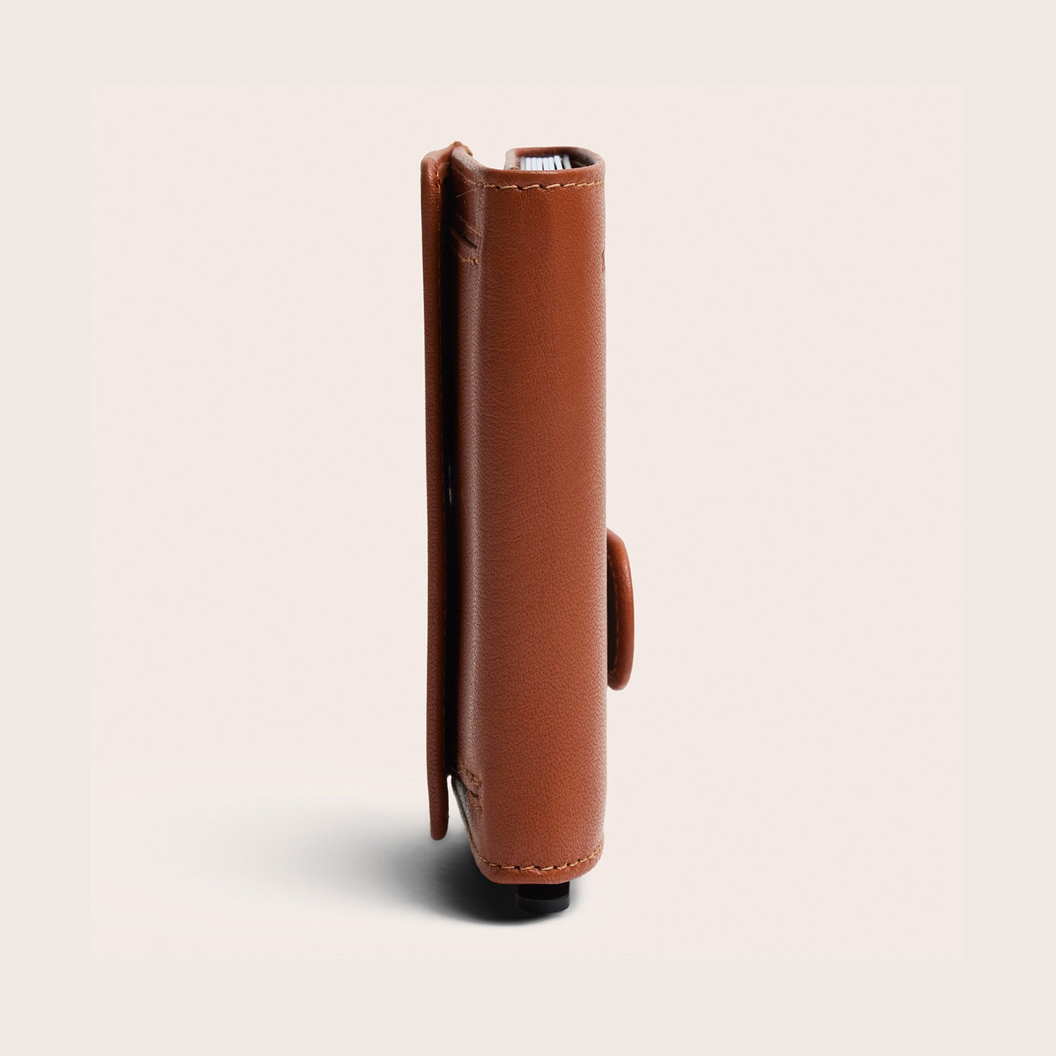 Leren Pasjeshouder Cognac Bennett