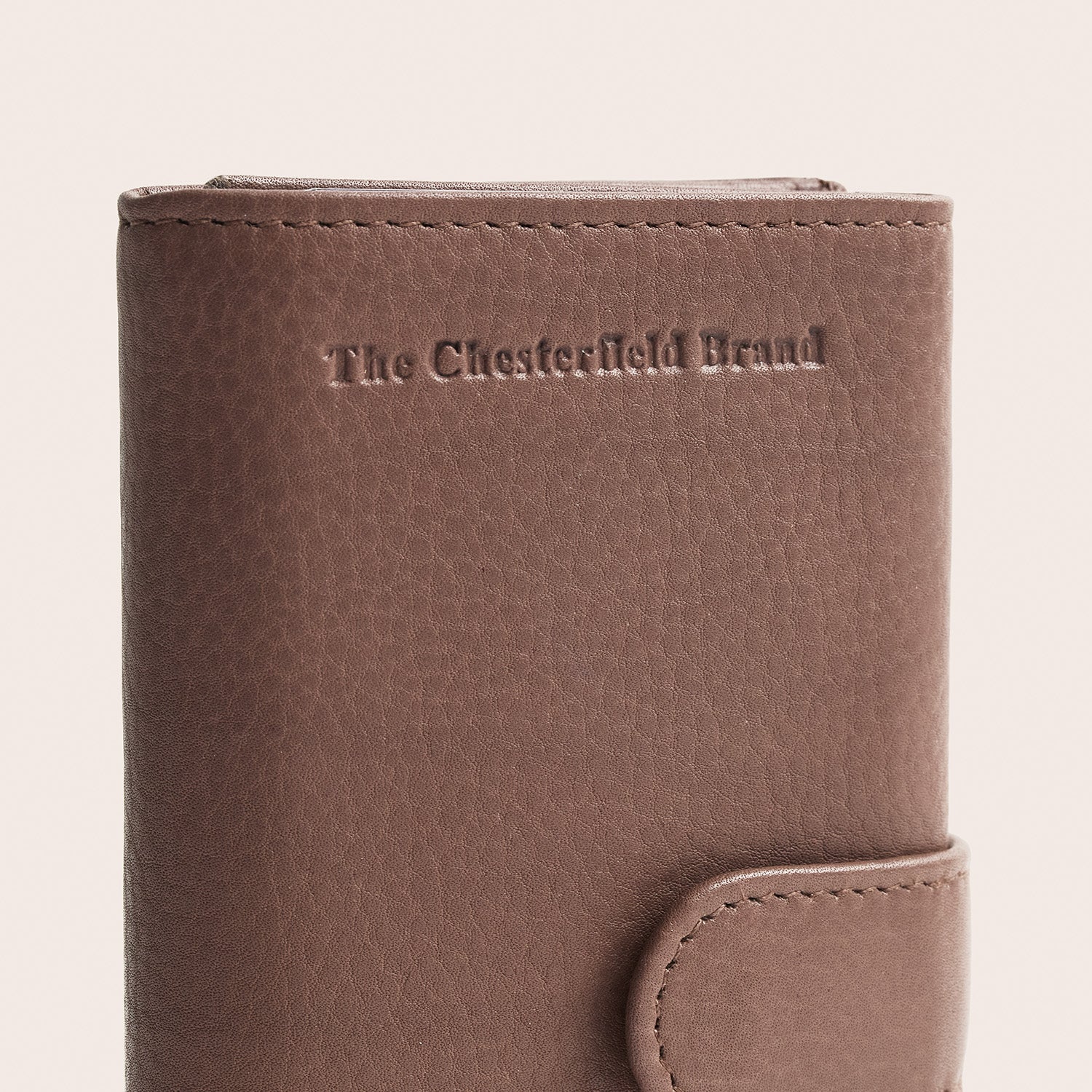 Leder Kartenetui Dunkles Taupe Bennett