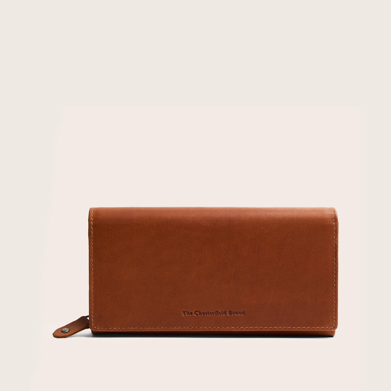 Leder Geldbörse Cognac Sella