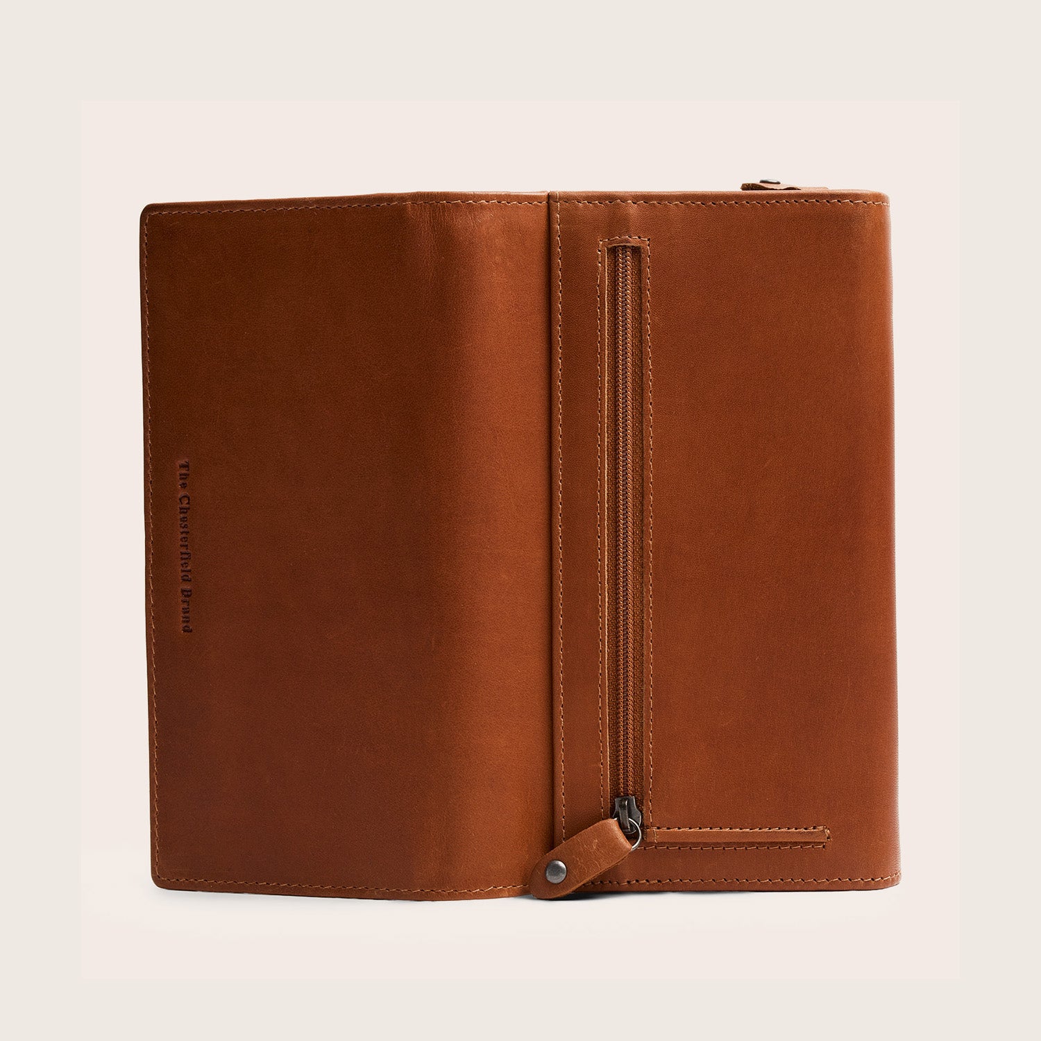 Leder Geldbörse Cognac Sella