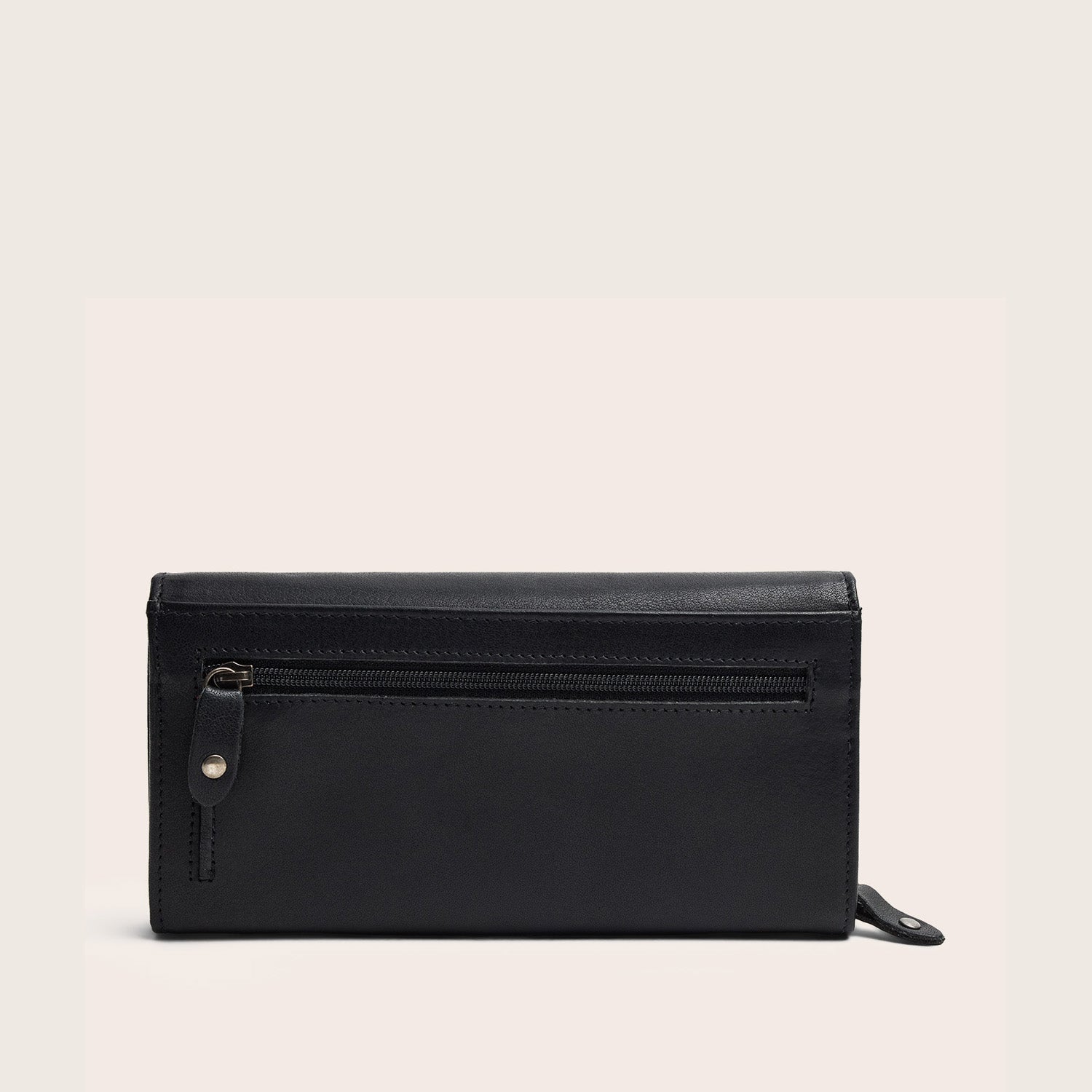 Leather Wallet Black Merritt