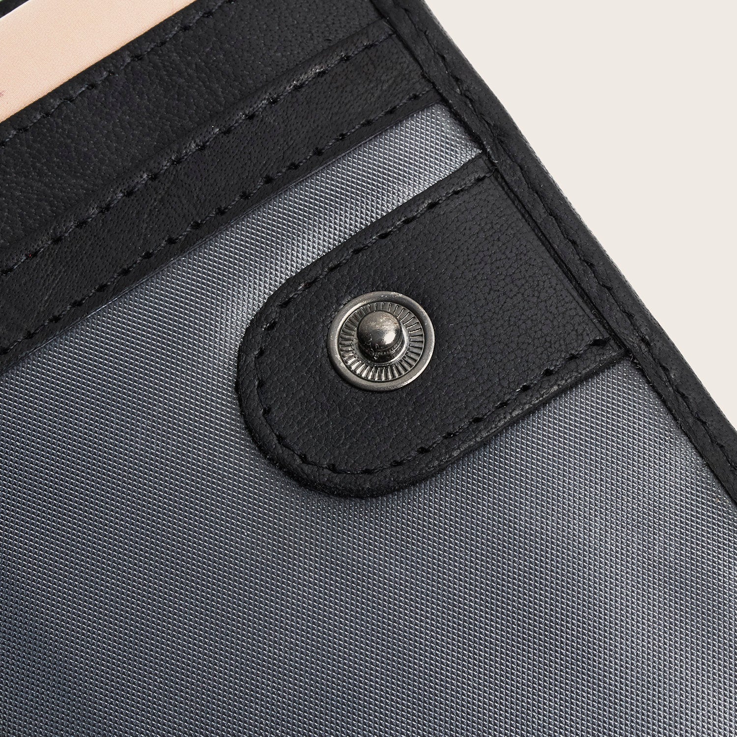 Leather Wallet Black Merritt