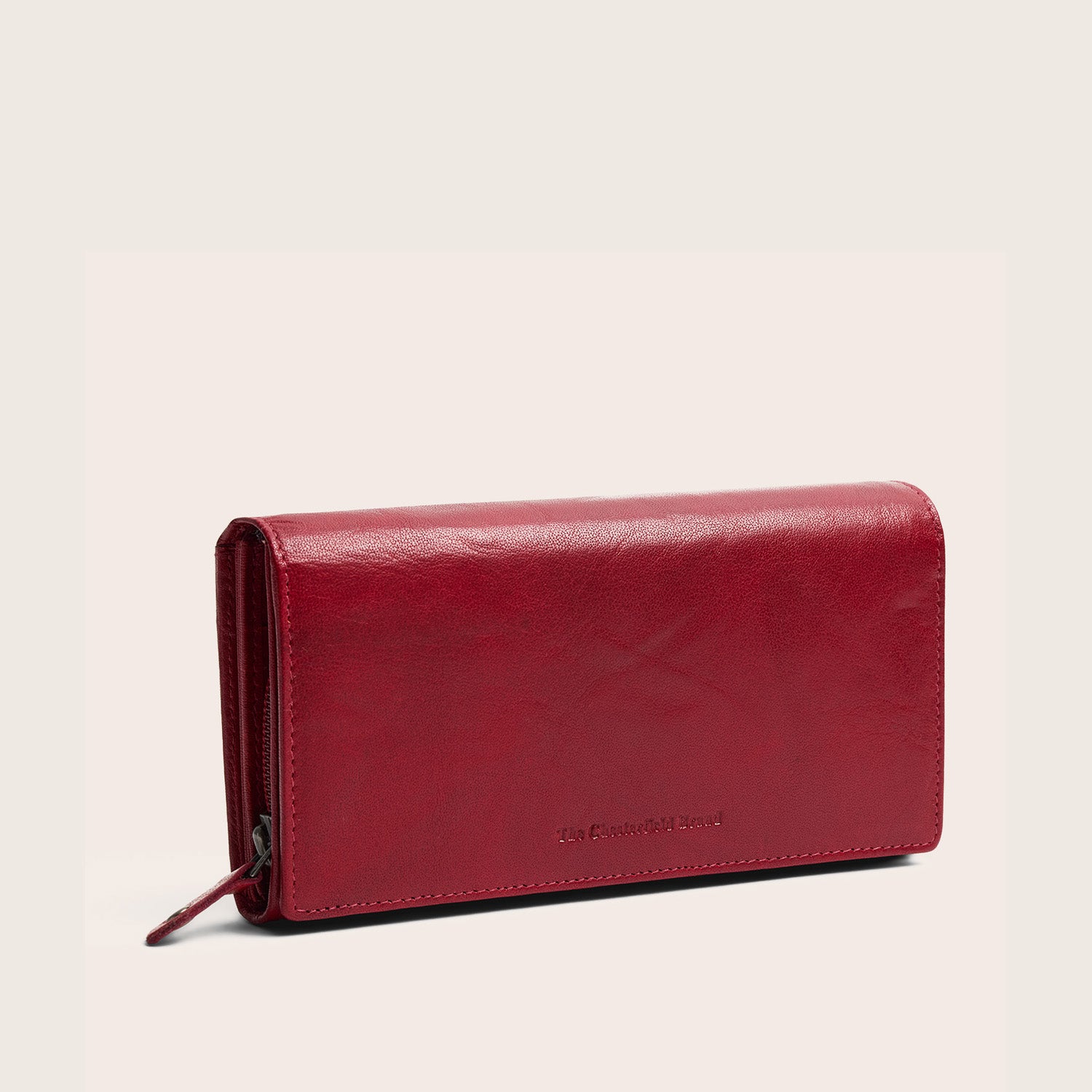 Leather Wallet Red Merritt