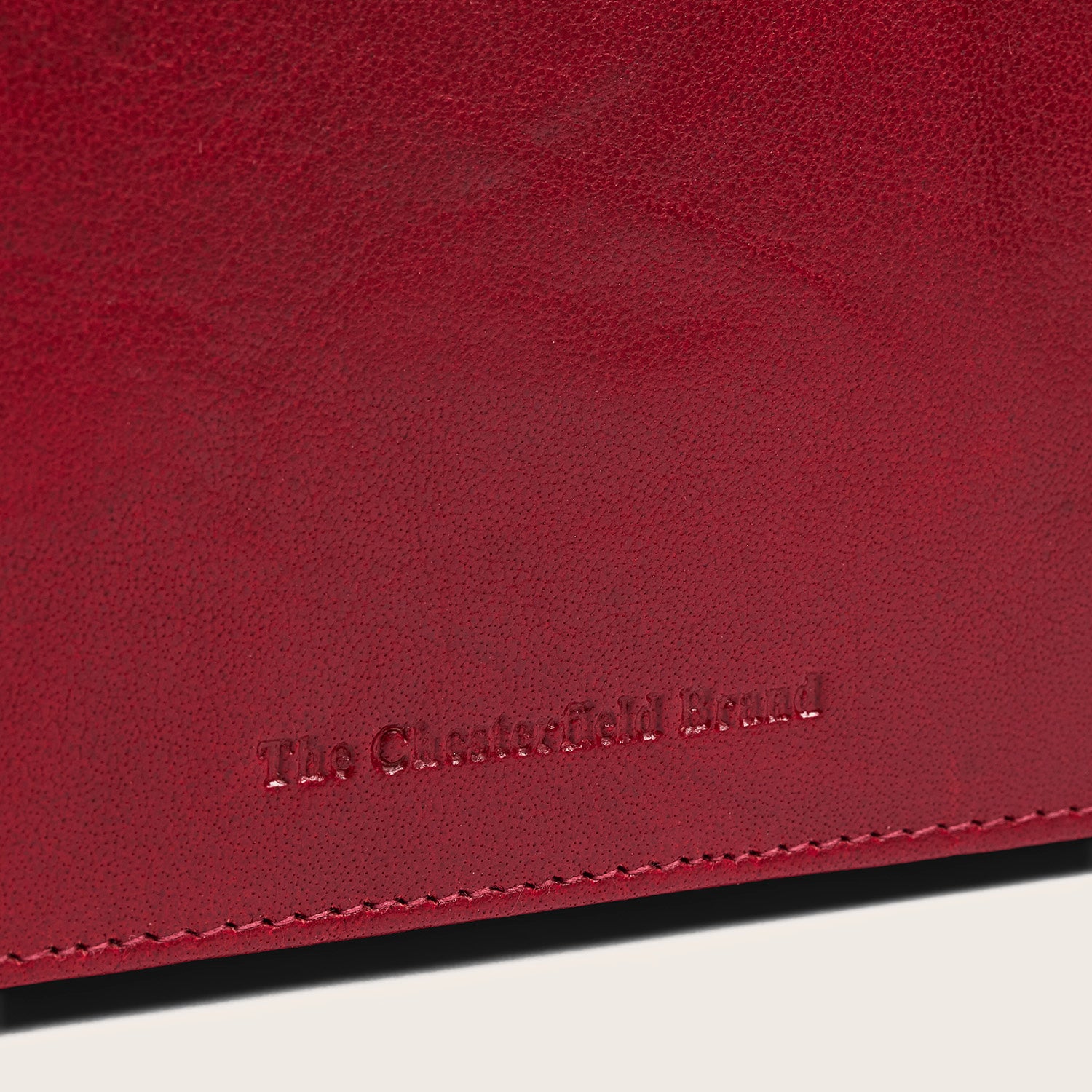 Leather Wallet Red Merritt