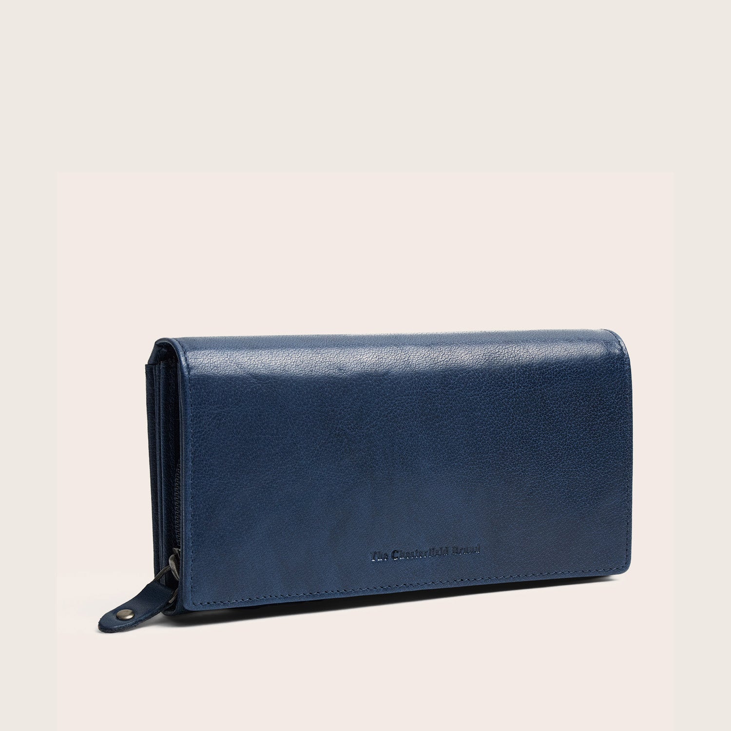 Leather Wallet Navy Merritt