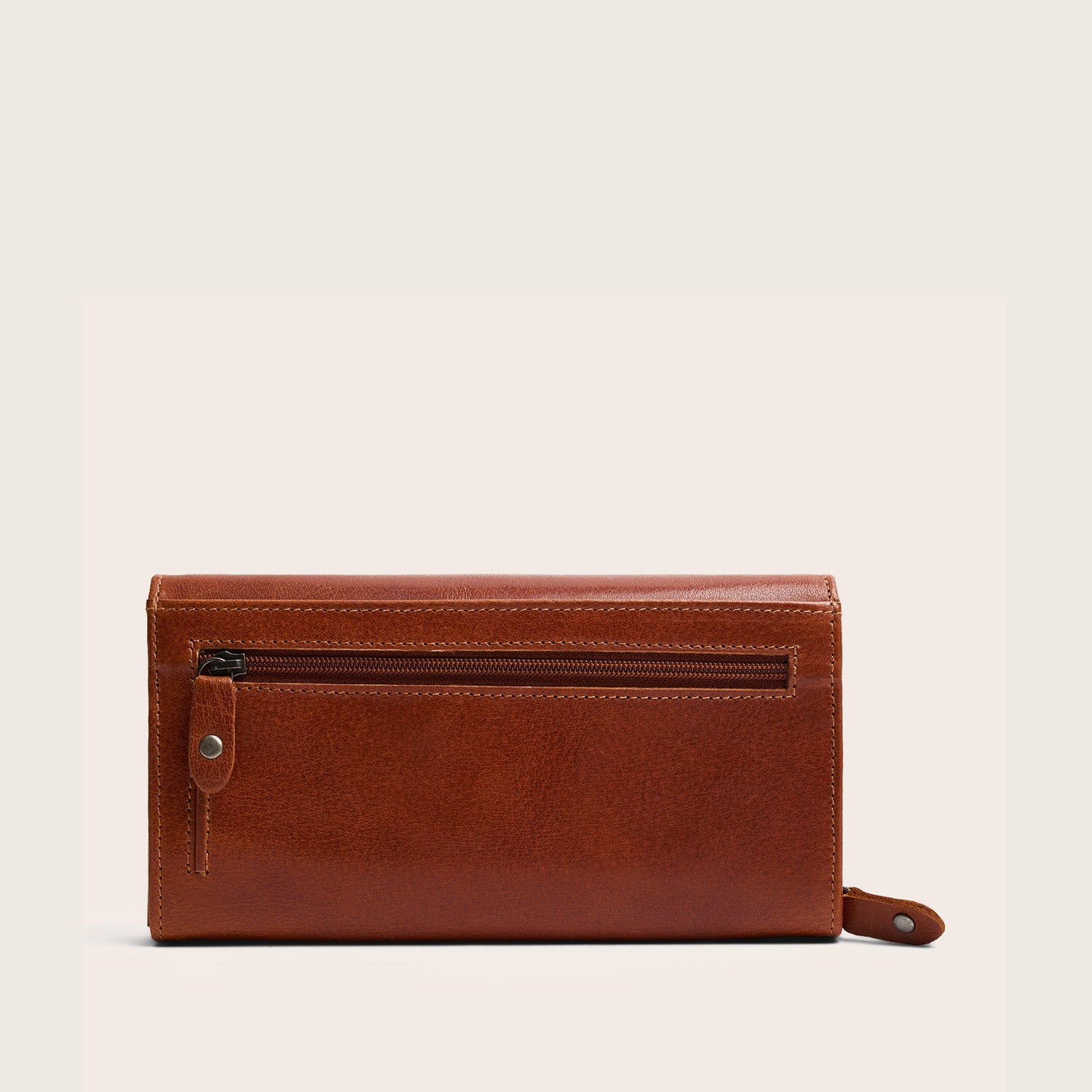 Leather Wallet Cognac Merritt