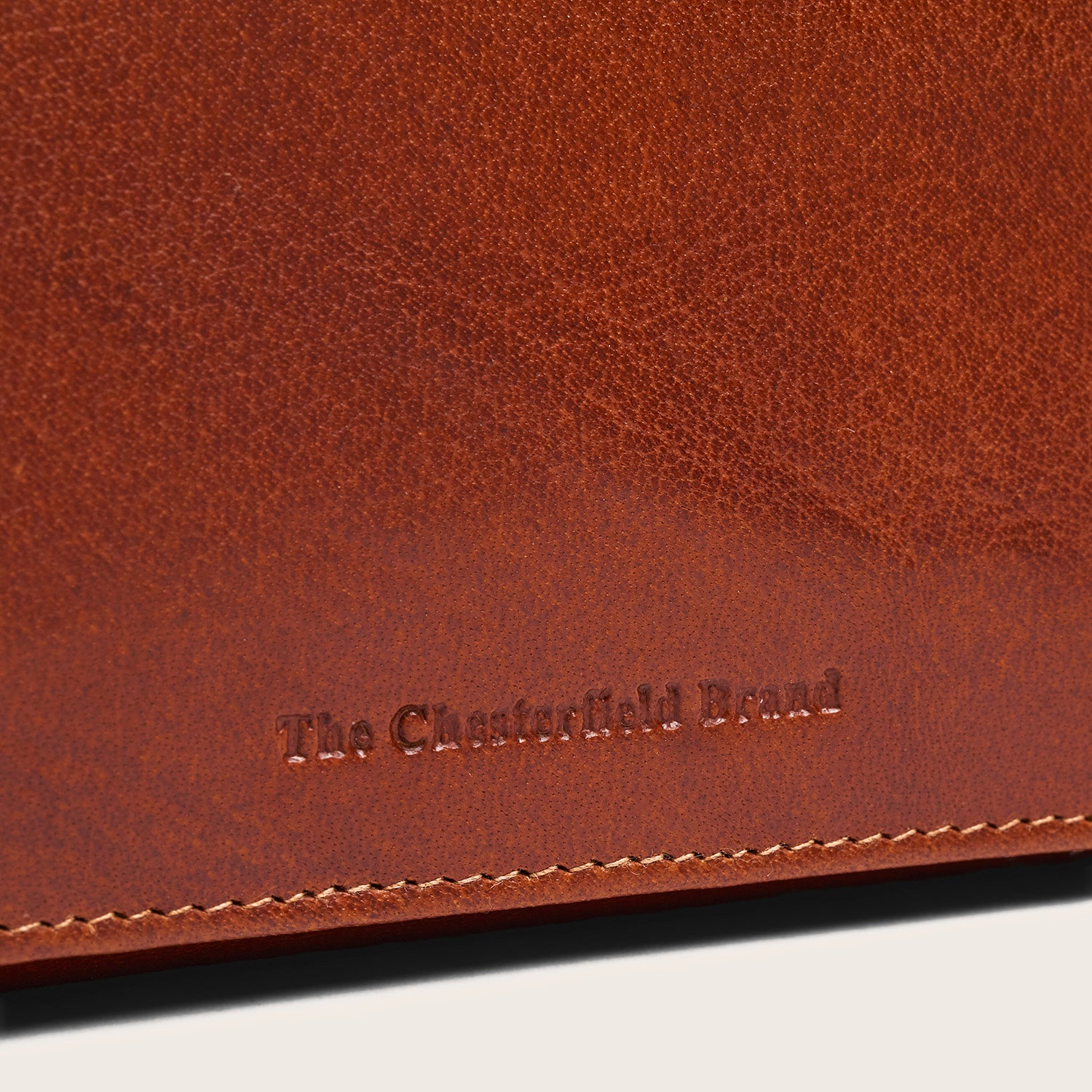 Leather Wallet Cognac Merritt