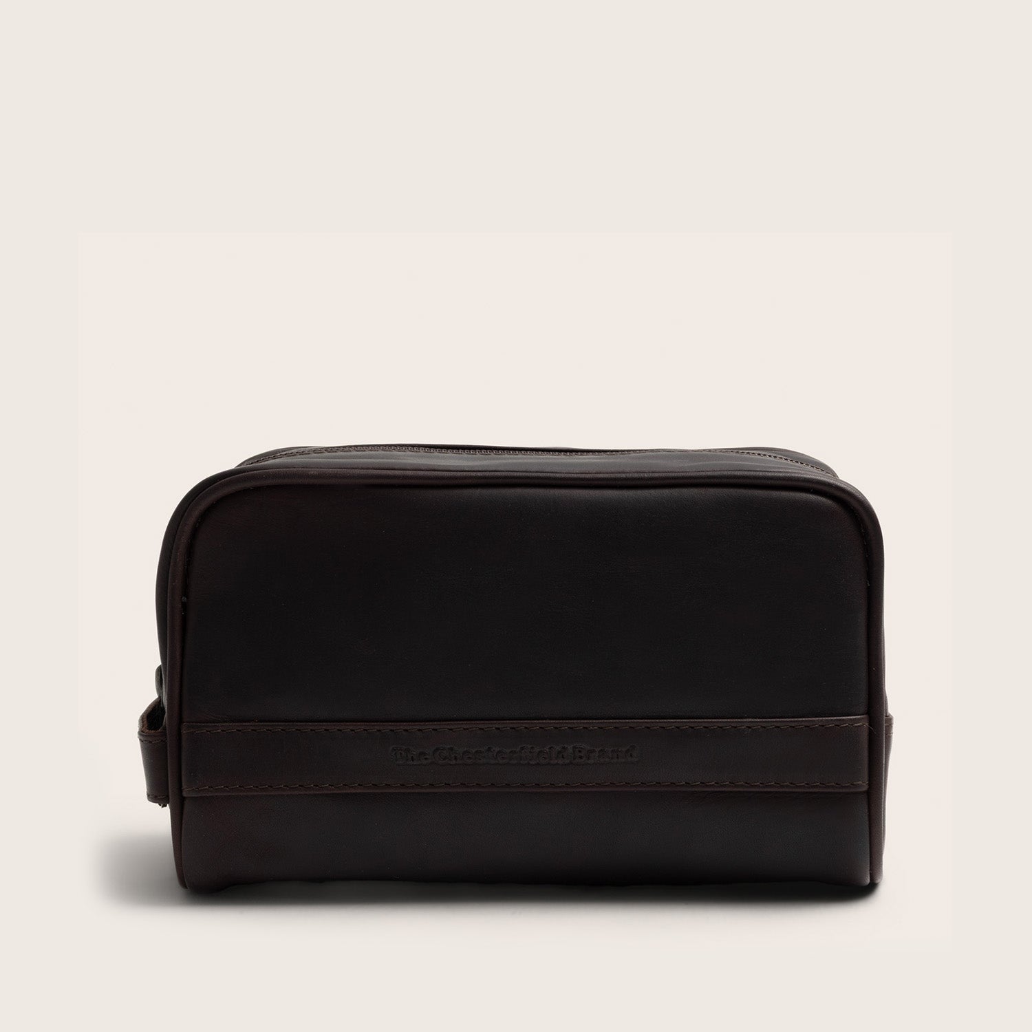 Leder Kulturtasche Braun Tavira