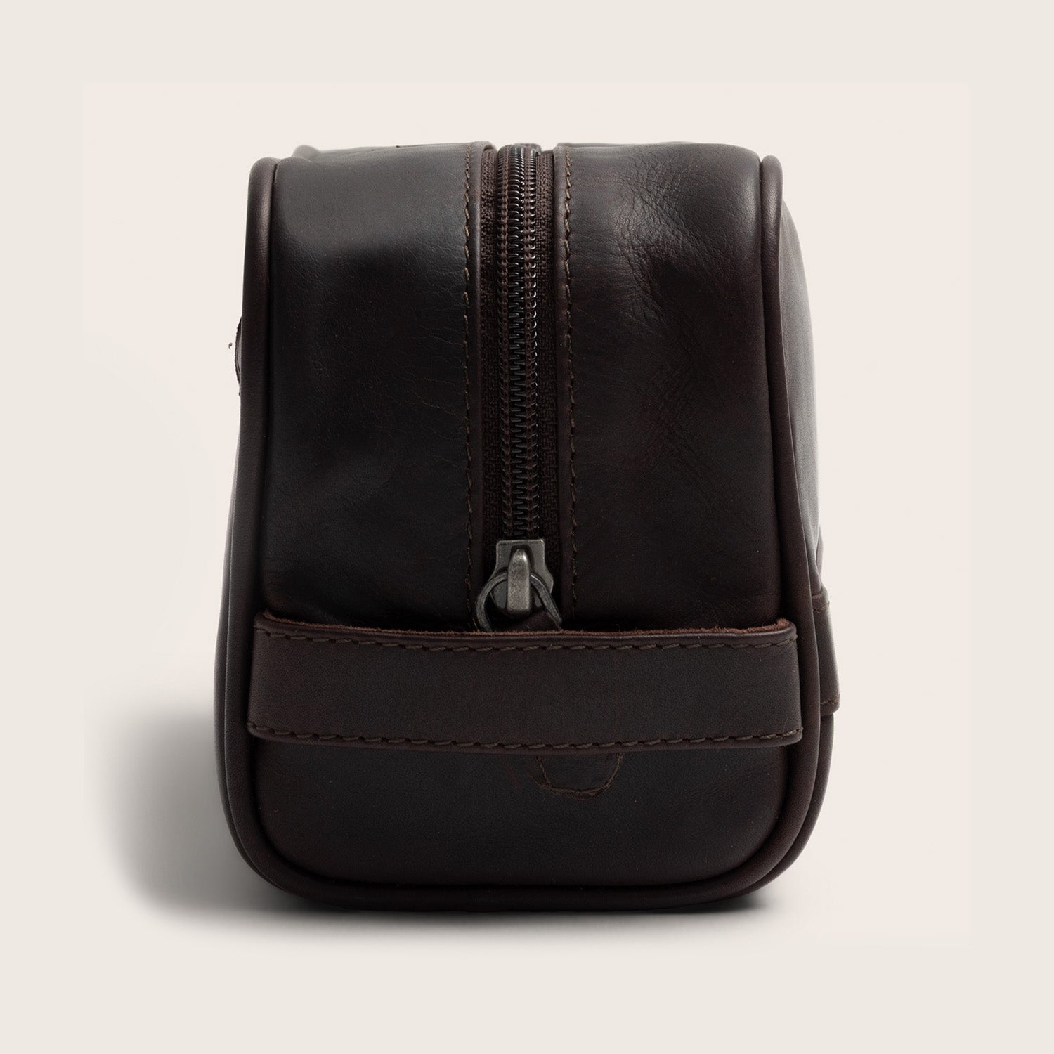 Leder Kulturtasche Braun Tavira