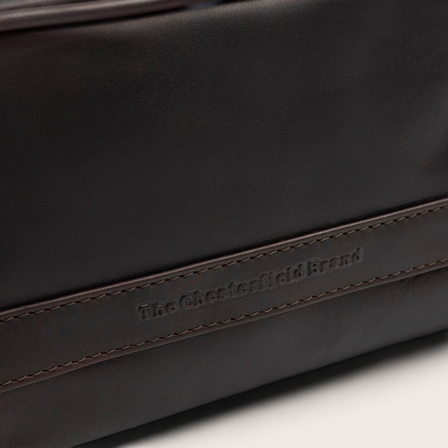 Leder Kulturtasche Braun Tavira