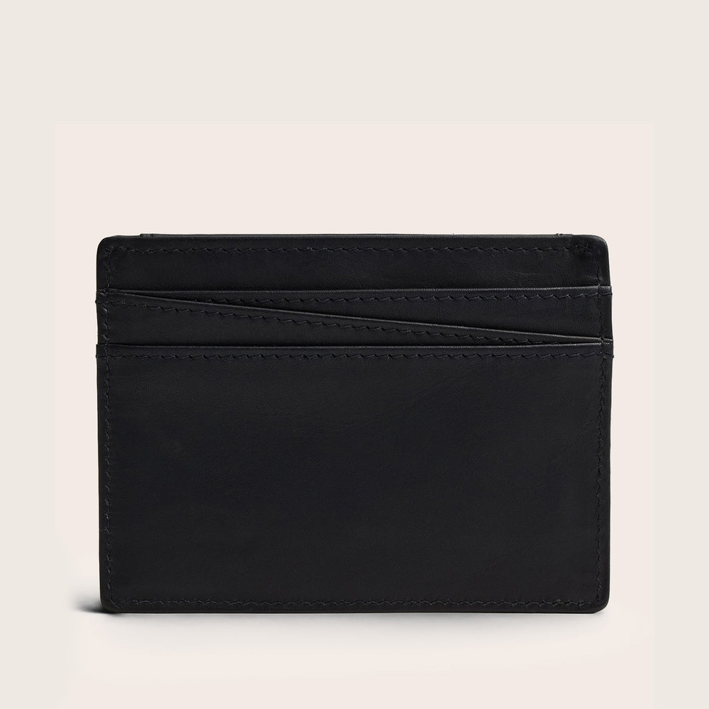 Porte-cartes en Cuir Noir Ivalo